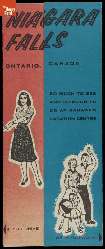 "Niagara Falls, Ontario, Canada: So Much to See and So Much to Do at Canada's Vacation Centre," circa 1955