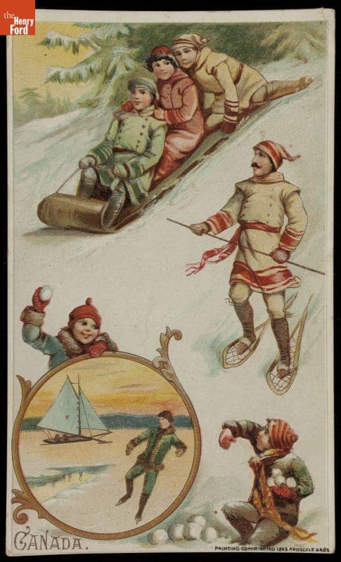 Trade Card for Ariosa Coffee, Arbuckle Bros., "Canada" 1893