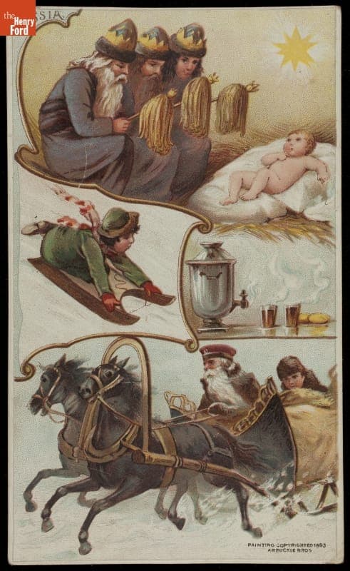 Trade Card for Ariosa Coffee, Arbuckle Bros., "Russia," 1893