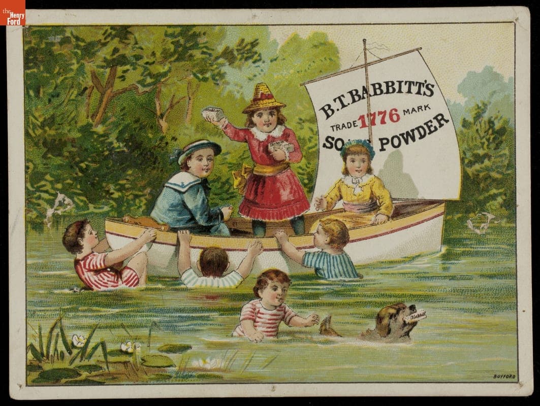 Trade Card for B. T. Babbitt's 1776 Soap, 1870-1900