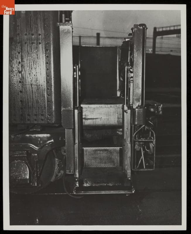 Lift Created for Franklin D. Roosevelt to Board the Presidential Railcar, "Ferdinand Magellan," circa 1943