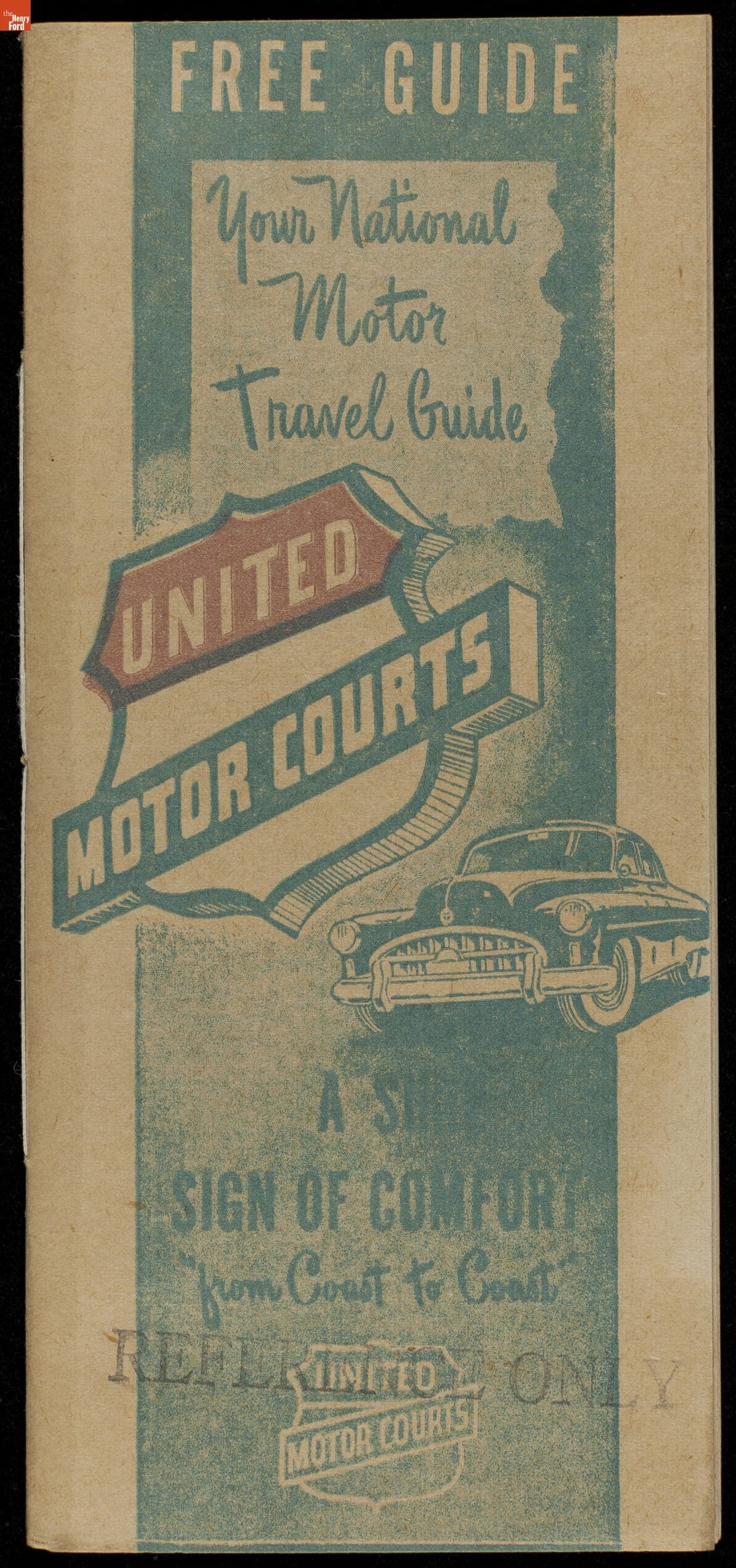 United Motor Courts: Your National Motor Travel Guide, 1953