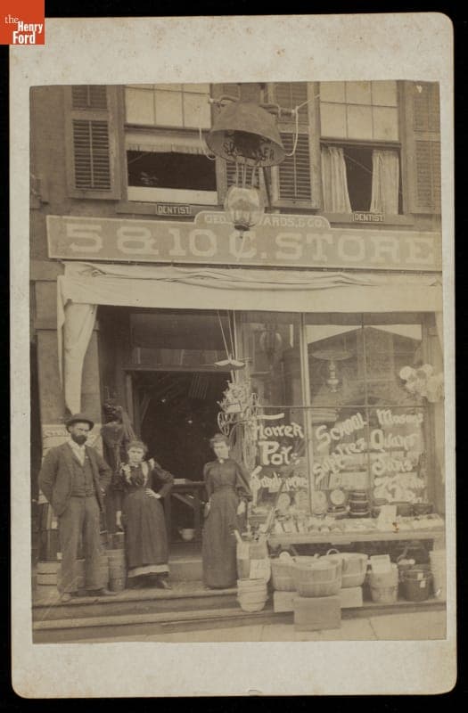 Five and Dime Store, circa 1895