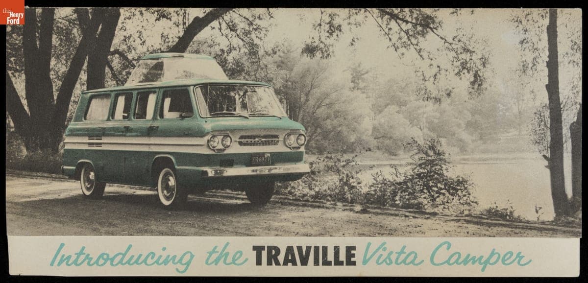Sales Brochure for Traville Vista Camper, Traville Corporation, 1961