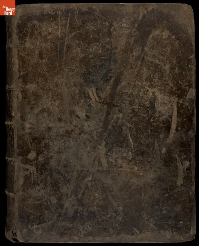 Dictionary Possibly Used by General Robert E. Lee's Staff during the Civil War, 1853