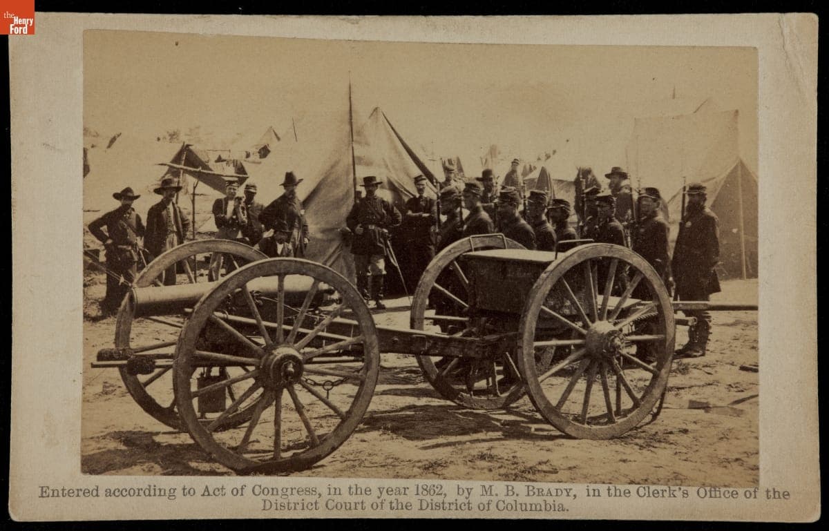 12-Pound Howitzer Captured by the 17th Regiment, New York Volunteers, Hanover, Virginia, 1862