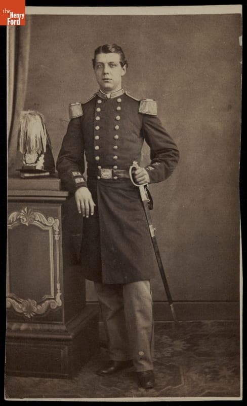 Portrait of Robert O'Neill Ford, a U. S. Marine Corps 2nd Lieutenant, 1862-1864