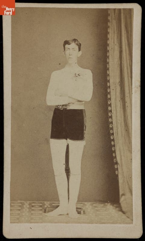 W. E. Drew of the Alert Hose Company, Big Rapids, Michigan, 1877