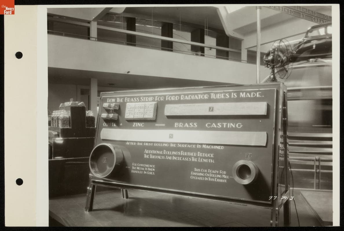 American Brass Company Exhibit, Ford Exhibition Building, Century of Progress International Exposition, Chicago, Illinois, 1934