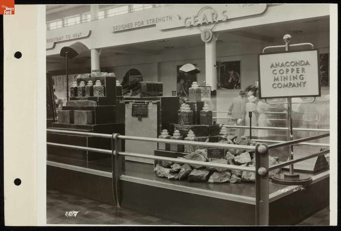 Anaconda Copper Mining Company Display, Ford Exhibition Building, Century of Progress International Exposition, Chicago, 1934