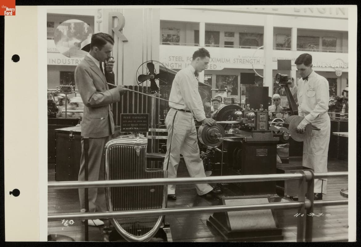 American Brass Company Demonstration, Ford Exhibition Building, Century of Progress International Exposition, Chicago, 1934