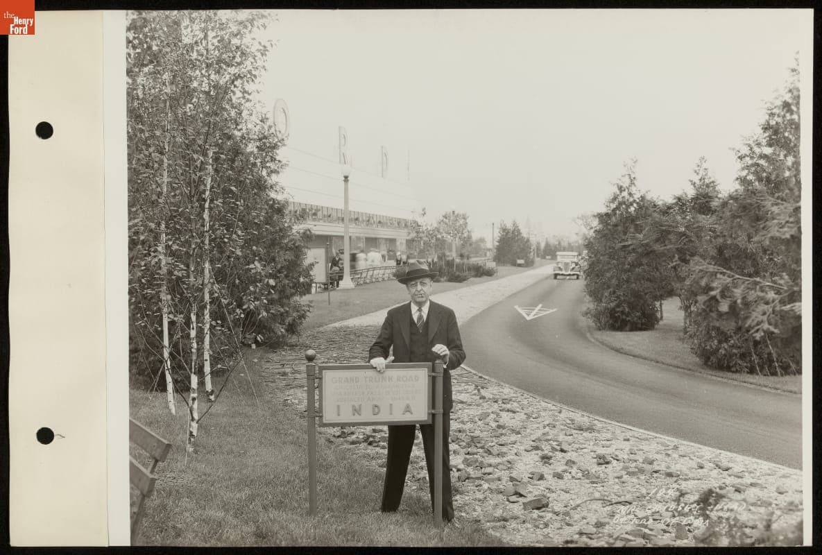 Ford of India Executive, Roads of the World Exhibit, Century of Progress International Exposition, Chicago, Illinois, 1934