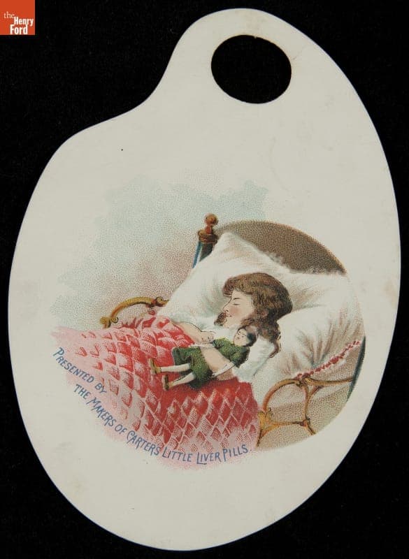 Trade Card for Carter's Little Liver Pills, Carter Medicine Co., 1880-1900