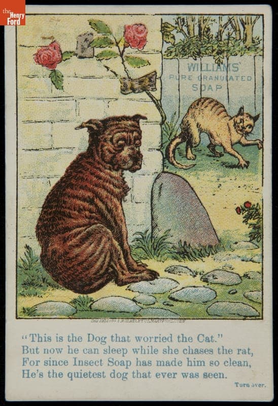 Trade Card for Williams' Soap, D.W. Williams & Co., 1870-1900