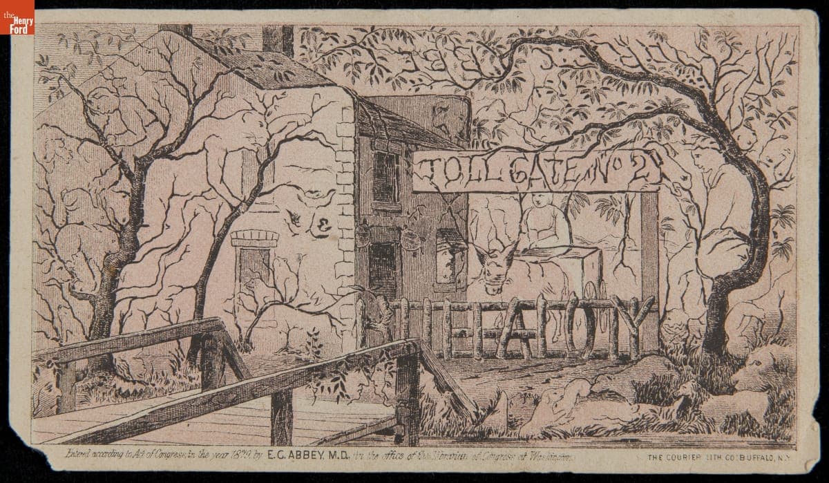 Trade Card for Dr. Abbey's Cutavaco Medicine, 1879