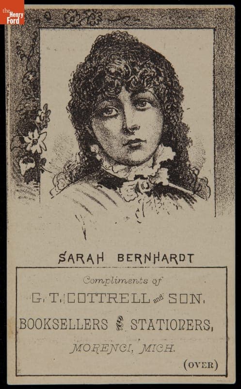 Trade Card for G.T. Cottrell and Son, "Gifts for the Holidays," 1880-1886