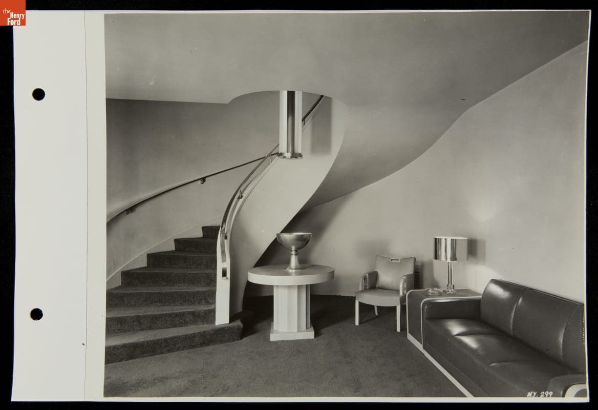 Executive Lounge, Ford Exposition, New York World's Fair, 1939
