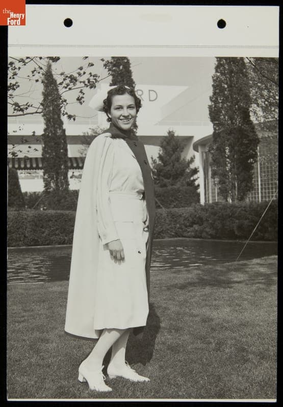 Nurse in New Uniform, Ford Exposition, New York World's Fair, 1939