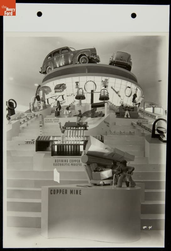 Copper Display, Ford Exposition, New York World's Fair, 1939