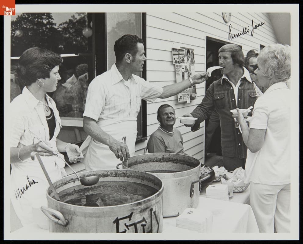 Bobby Unser Collection--Photographs--Racing--1976 Chili Cook Off--Item6