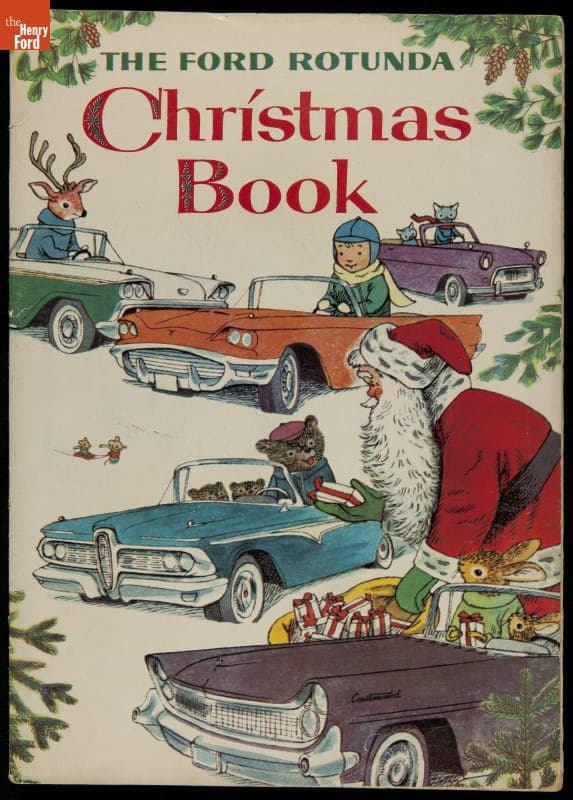 Children's Activity Book, "Christmas at the Ford Rotunda," 1958