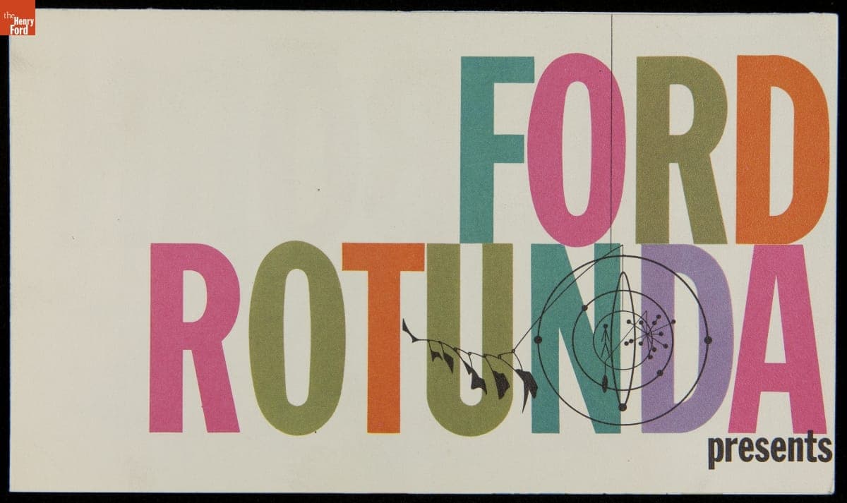 "Ford Rotunda Presents a Glimpse of Your Dearborn Holiday," 1957