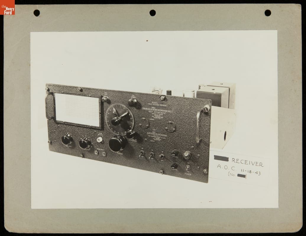 Receiver, General Electronics Industries, 1943