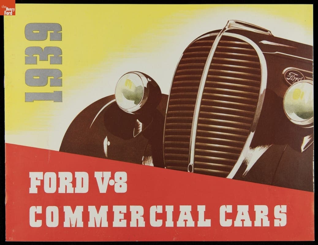Sales Brochure, "1939 Ford V-8 Commercial Cars"