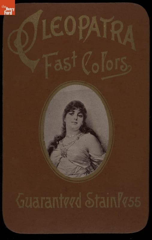 Trade Card for Cleopatra Fast Black Dye, Louis Hermsdorf, 1870-1900
