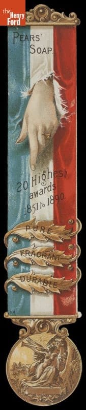 Trade Card for Pears' Soap, A. & F. Pears, circa 1890