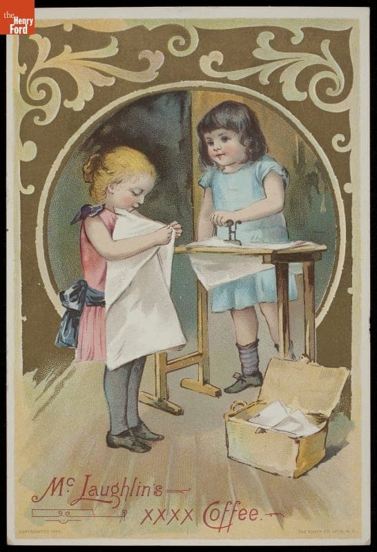 Trade Card for McLaughlin's XXXX Coffee, W.F. McLaughlin & Co., 1892