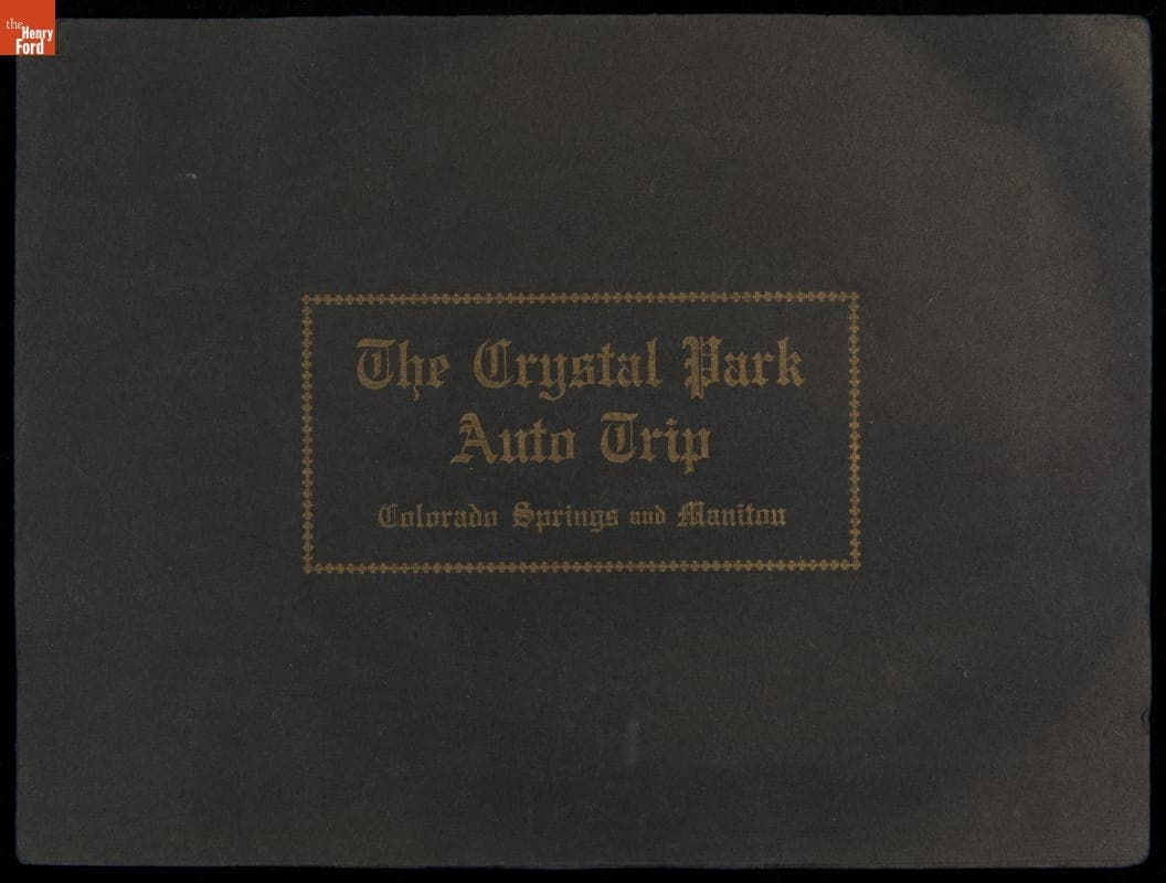 Crystal Park Auto Trip, Colorado Springs and Manitou, Colorado, 1916