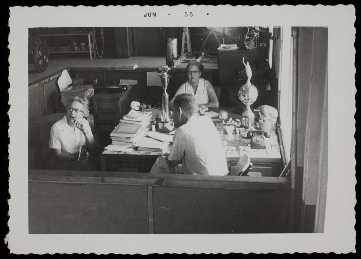 Bobby Unser Collection--Photographs--Family--Jerry Unser Motor Company--Item17