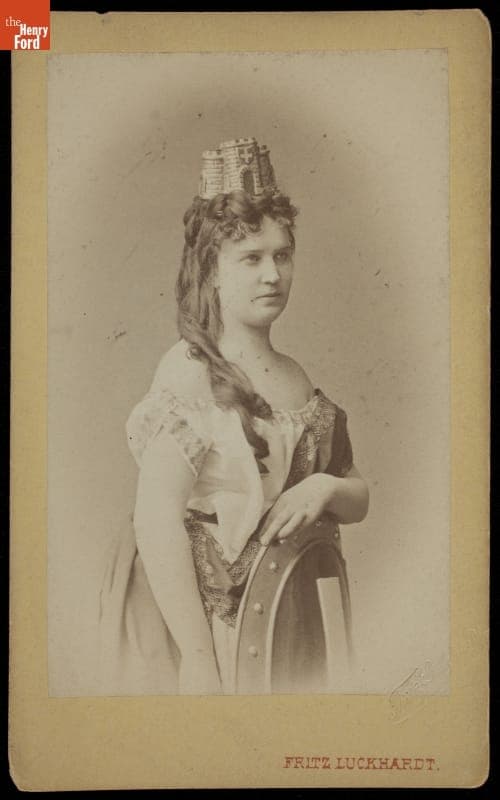 Female Opera Singer. circa 1875
