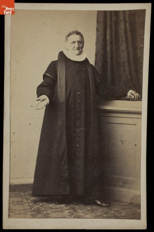 Portrait of a Clergyman, circa 1865