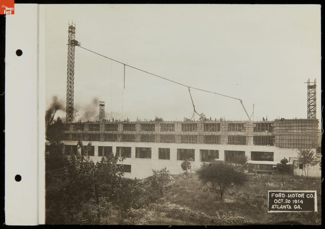 Ford Motor Company--Plant Construction--Atlanta Georgia--1914--Item46