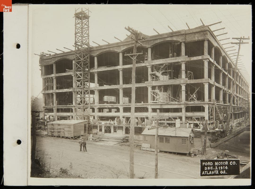 Ford Motor Company--Plant Construction--Atlanta Georgia--1914--Item60
