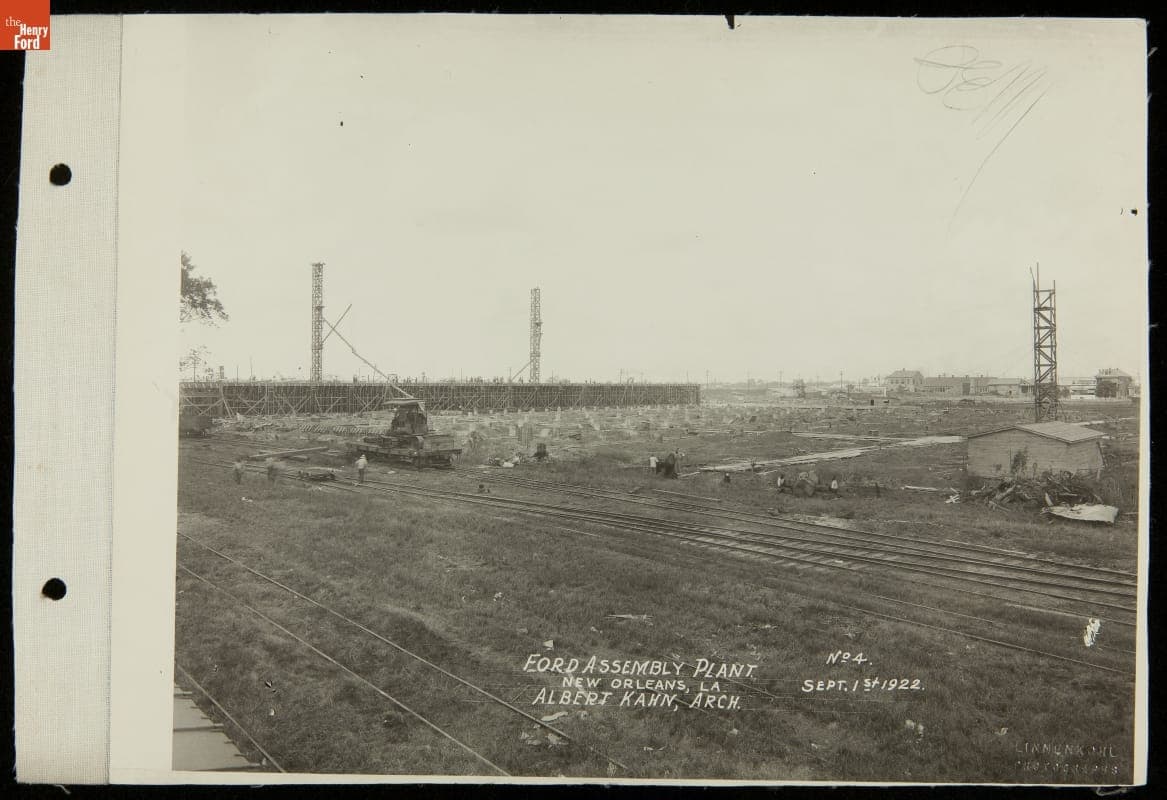 Ford Motor Company--Plant Construction--New Orleans, Louisiana--1922-1923--Item42