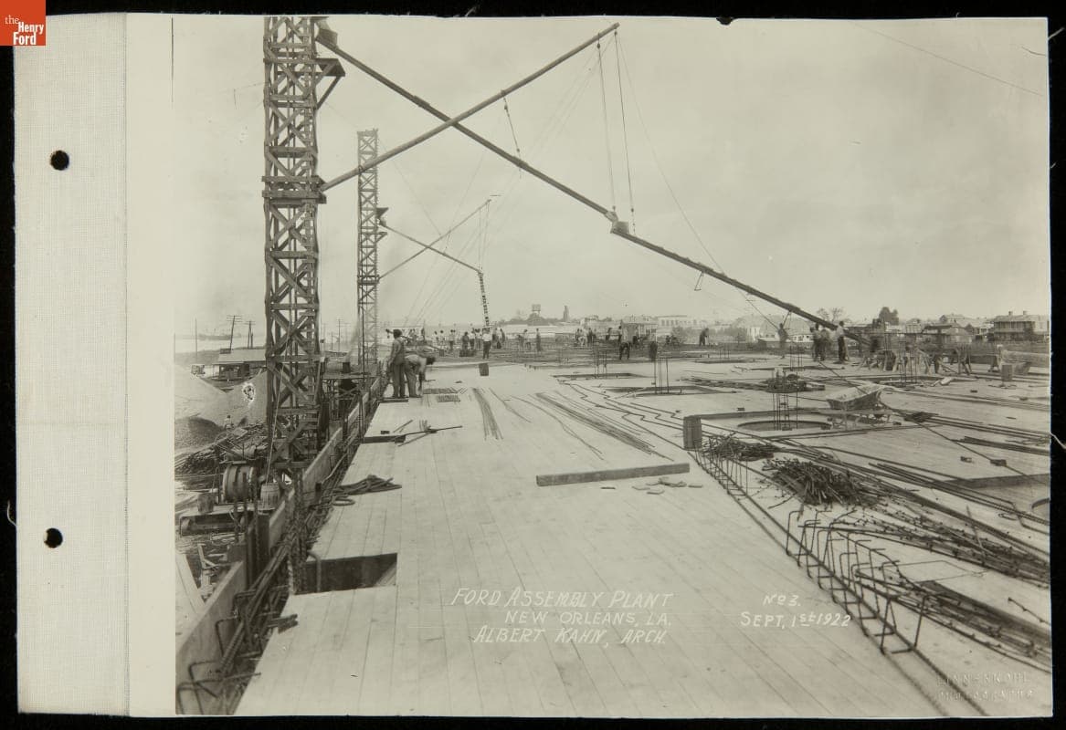 Ford Motor Company--Plant Construction--New Orleans, Louisiana--1922-1923--Item43