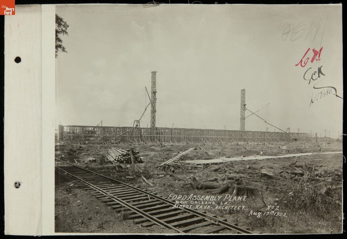 Ford Motor Company--Plant Construction--New Orleans, Louisiana--1922-1923--Item44