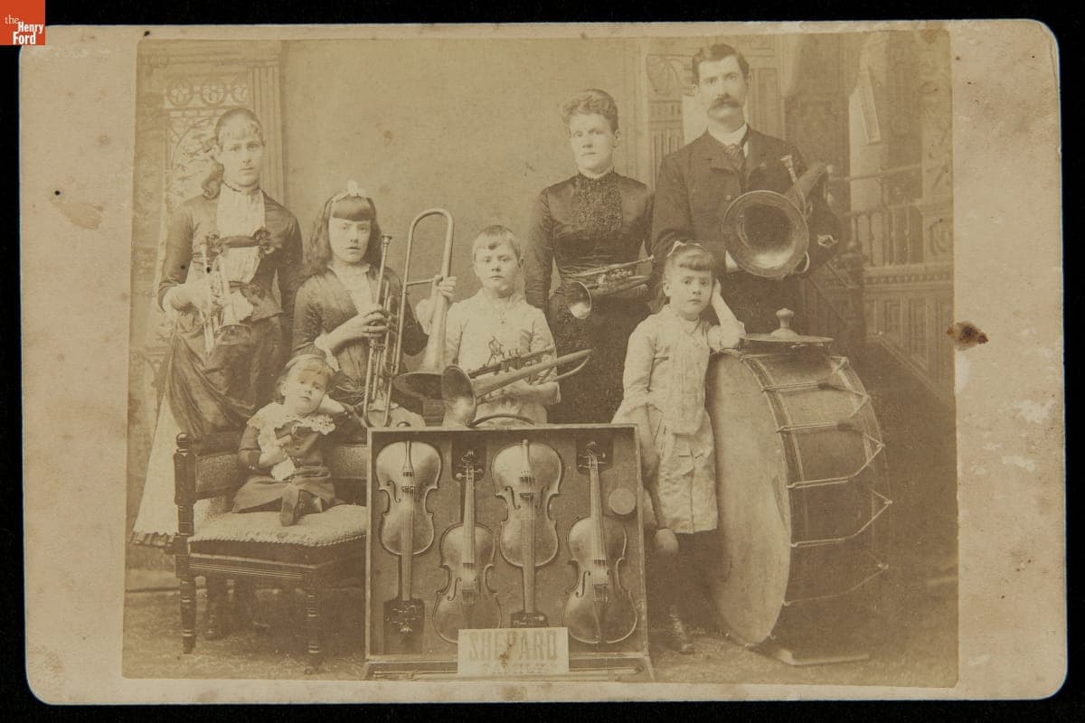 The Shepard Family Concert Company, circa 1890