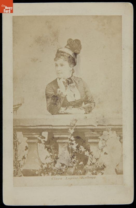 Portrait of Opera Singer Clara Louise Kellogg, circa 1880