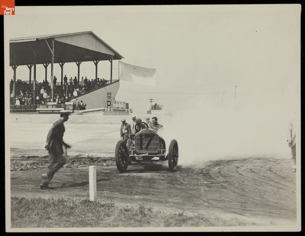 Buick Race Car Driven by Charles Basle in the 1911 Indianapolis 500 Race, Photograph Taken by Henry Ford