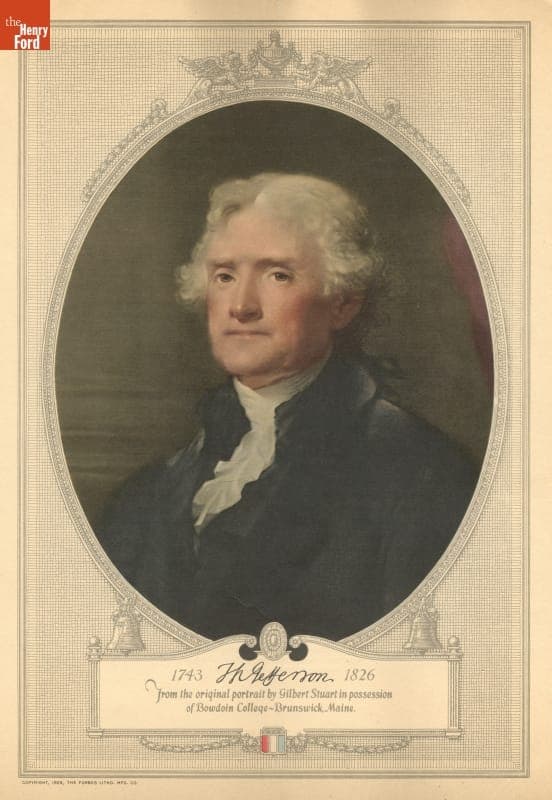 Portrait of Thomas Jefferson