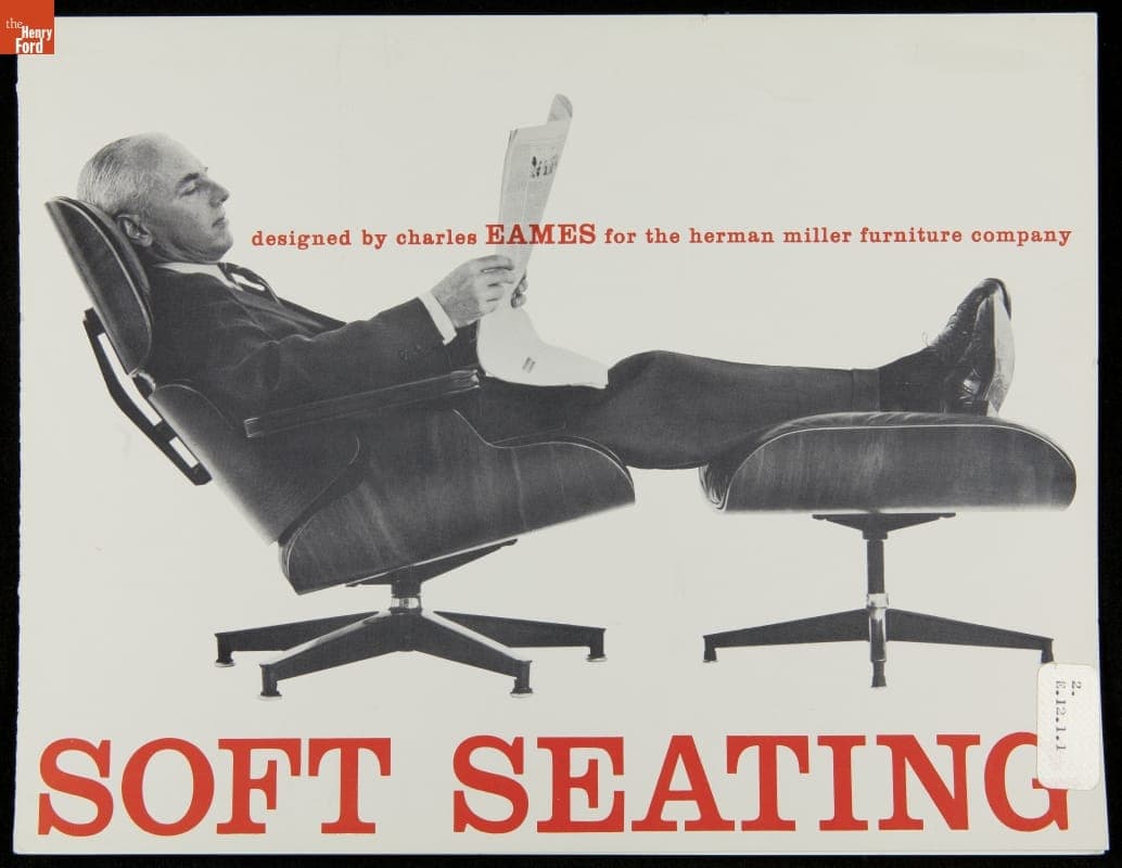 Catalog for Herman Miller Furniture, "Soft Seating," circa 1956