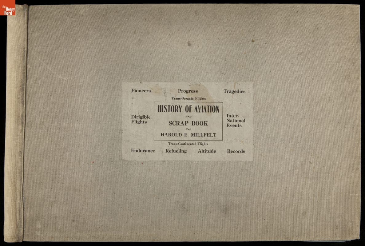 History of Aviation Scrapbook, 1908-1929