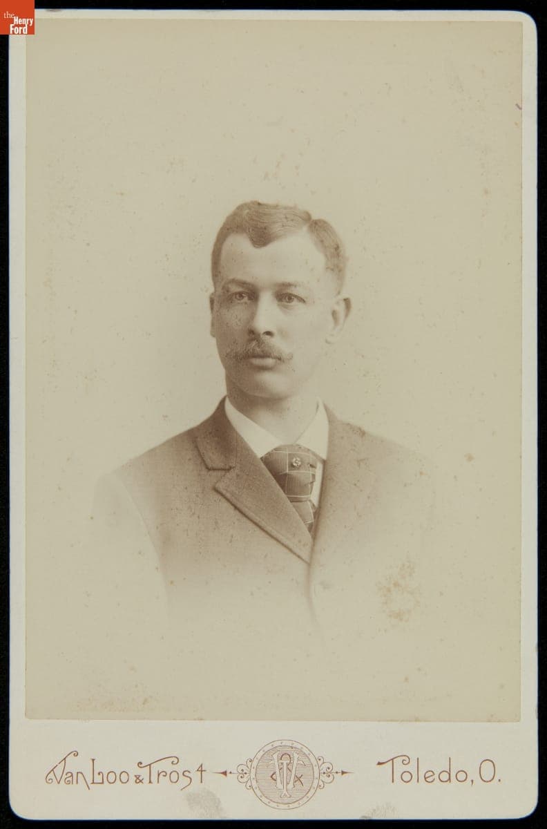 Portrait of Ben Rensch, circa 1888
