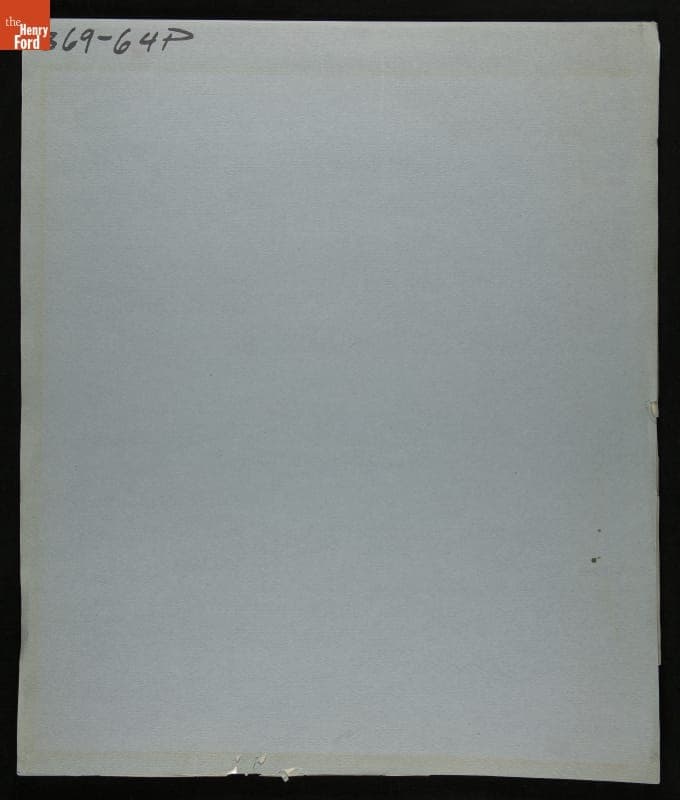 Process Photograph for 1965 Ford Mustang Advertising