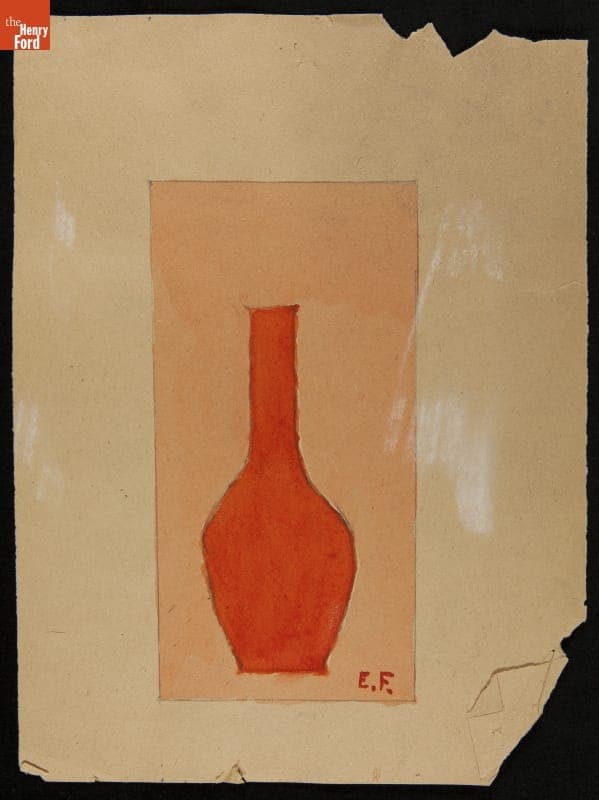 Artwork by Edsel Ford, circa 1909