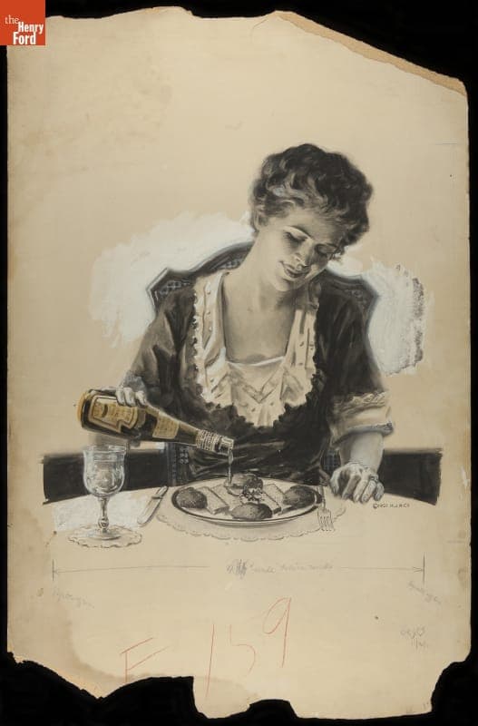 Illustration for Heinz Product Advertising, 1921